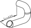 DAF 1385622 Exhaust Pipe